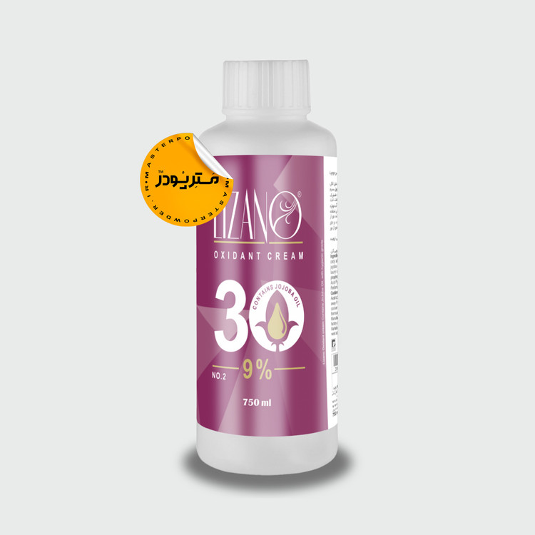 اکسیدان کرم لیزانو شماره 2 یا 30 یا 9% حجم 750 میلی لیتر