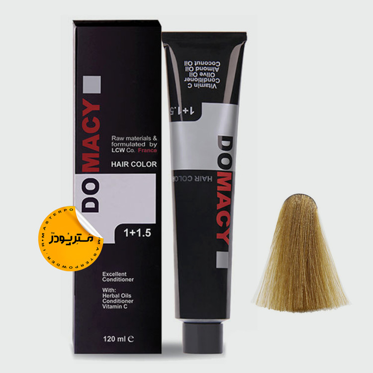 رنگ مو دوماسی سری طلایی حجم 120 میل شماره 6/3 بلوند طلایی تیره