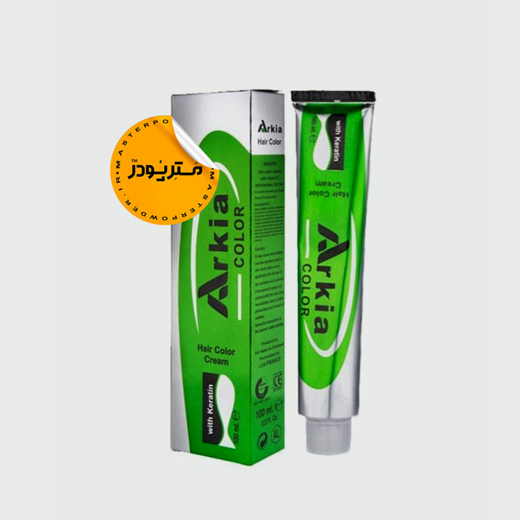 رنگ مو آرکیا سری طبیعی شماره N7-8/0 حجم 100 میلی لیتر رنگ بلوند روشن