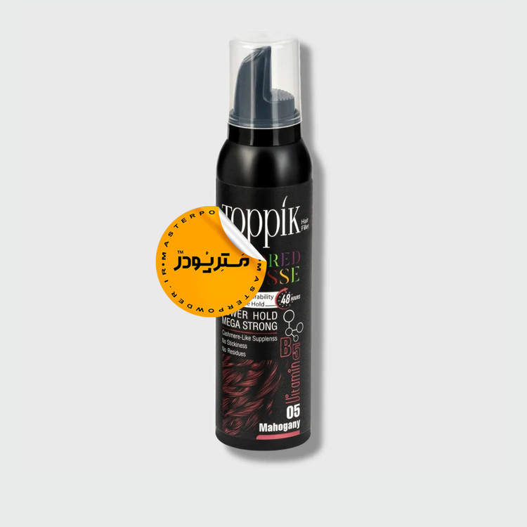 موس مو رنگی فانتزی تاپیک 125 میل (05 - ماهاگونی / Mahogany )
