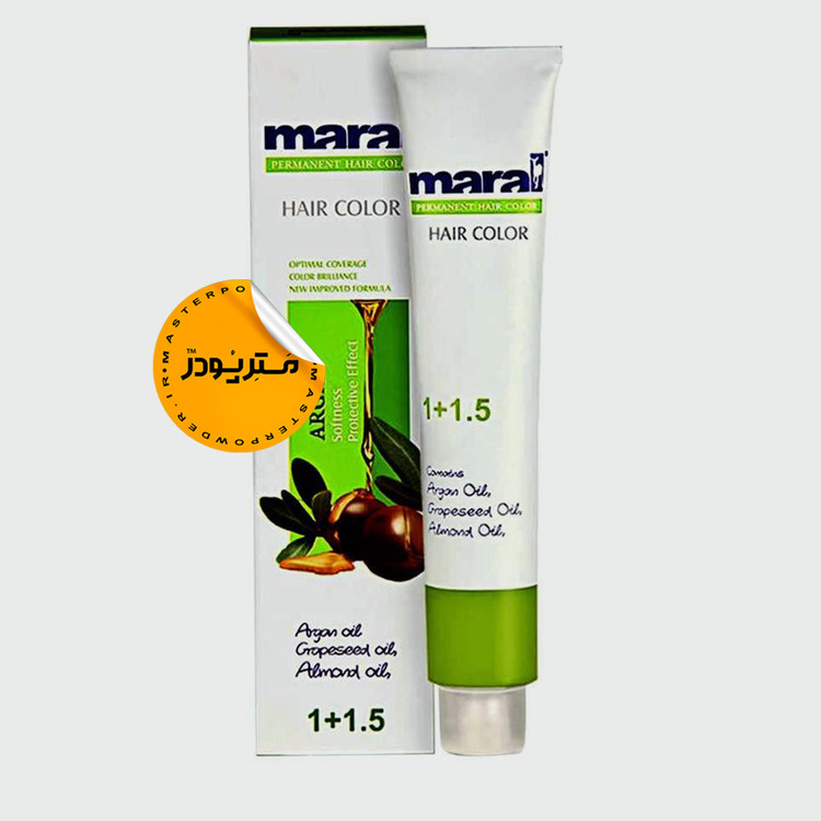 رنگ مو مارال (Maral) 100 میل شماره 9/19 بلوند دودی بنفش خیلی روشن