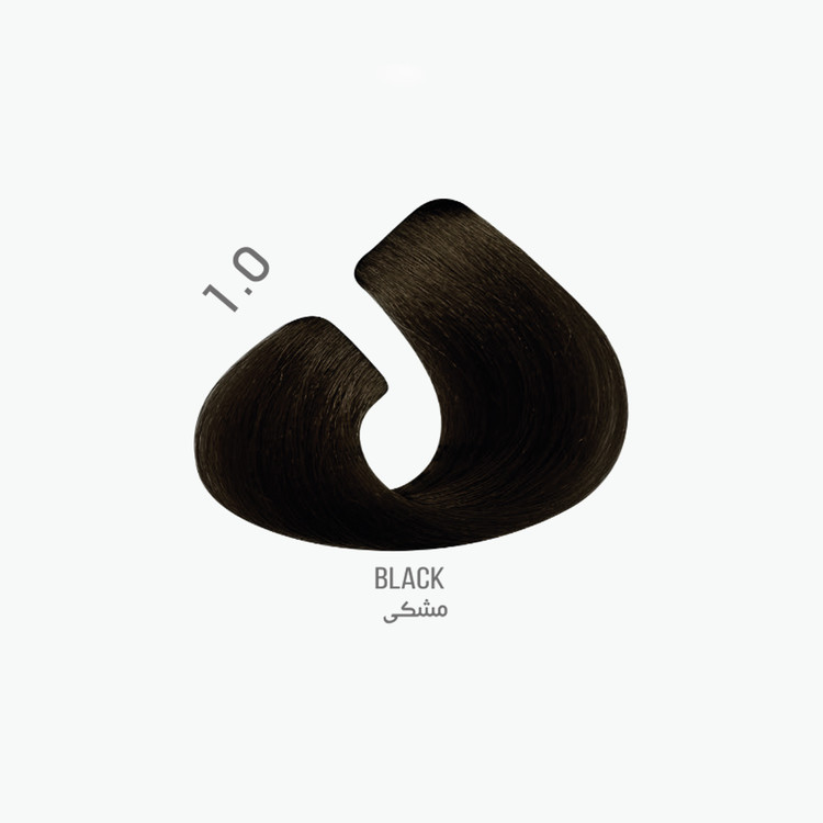 رنگ مو 100 میل میس بلیچ سری طبیعی شماره 1.0 مشکی