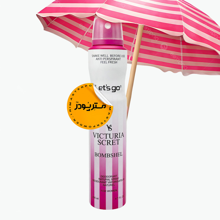 اسپری دئودورانت بانوان لتس گو مدل Victoria Secret حجم 200 میلی لیتر