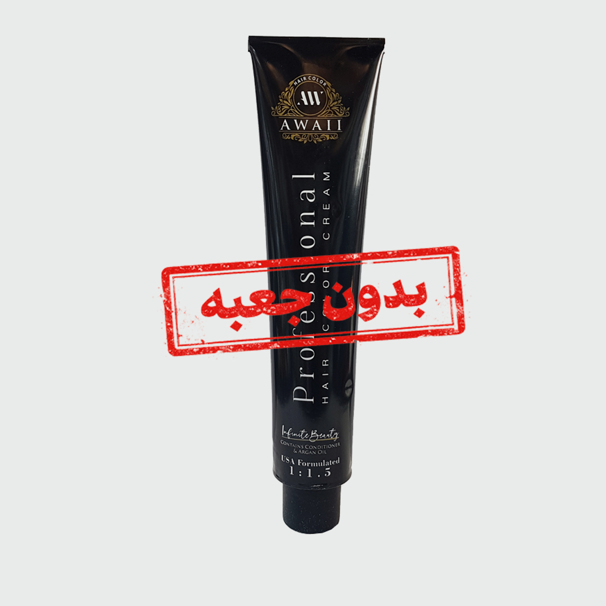 رنگ مو آوایی (ئاوایی)  حجم 120 میل شماره 7/1 (بدون جعبه)